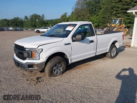 2019 Ford F-150 XL with VIN 1FTMF1CB2KKF00011, listed as a IAAI auction lot 42923871 with 63,848 mi miles and . Bid and sale history available at DreamBid. Image 2.