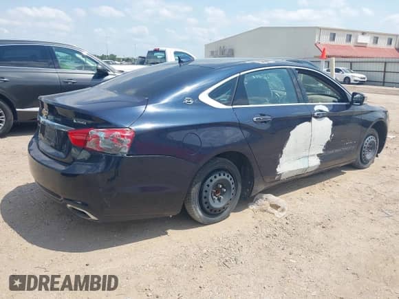 2018 Chevrolet Impala Premier с VIN 2G1125S39J9114050, выставлен на аукционе IAAI как лот 43143295 с пробегом 75 241 миль миль и . История ставок и продаж доступна на DreamBid. Изображение 4.