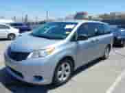 2014 Toyota Sienna L with VIN 5TDZK3DC0ES484845, listed as a IAAI auction lot 42630050 with Not provided miles and . Bid and sale history available at DreamBid. Image 2.