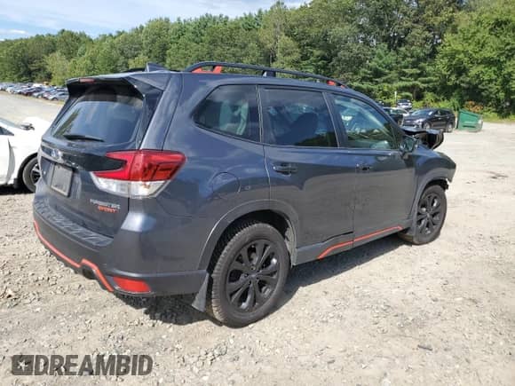 2022 Subaru Forester Special Sports z VIN JF2SKAJCXNH489728, wystawiony jako Copart lot #70032555 z przebiegiem 40 571 mil mil oraz Szkoda całkowita • Salvage title. Historia ofert i sprzedaży dostępna na DreamBid. Obrazek 3.