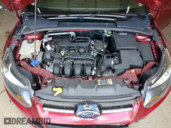 2014 Ford Focus Titanium with VIN 1FADP3J22EL294074, listed as a Copart auction lot 69259575 with 41,234 mi miles and Salvage title. Bid and sale history available at DreamBid. Image 11.