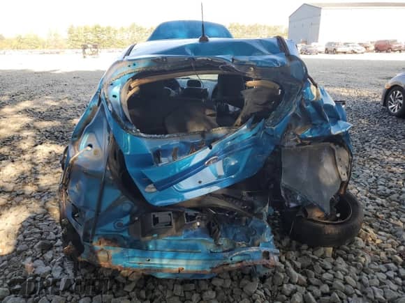 2012 Ford Fiesta SE with VIN 3FADP4EJXCM155748, listed as a Copart auction lot 80088485 with 185,865 mi miles and Salvage title. Bid and sale history available at DreamBid. Image 6.