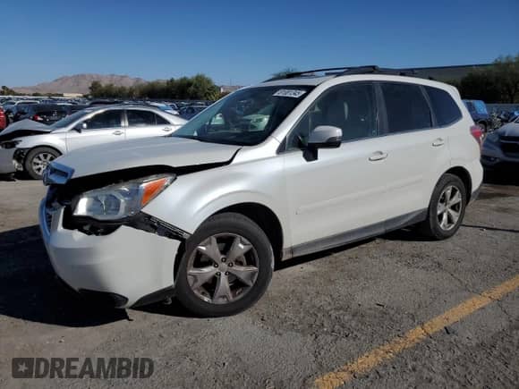 2014 Subaru Forester Touring with VIN JF2SJAPC8EH543859, listed as a Copart auction lot 81081345 with 86,761 mi miles and Salvage title. Bid and sale history available at DreamBid. Image 1.
