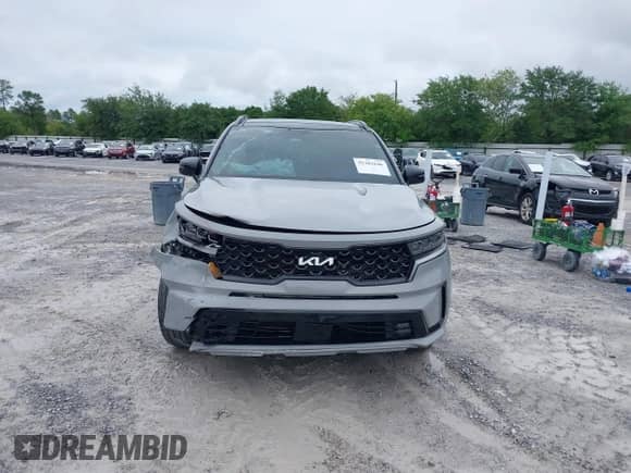 2023 Kia Sorento X-Line SX Prestige with VIN 5XYRKDLF7PG209670, listed as a IAAI auction lot 42383646 with 39,100 mi miles and . Bid and sale history available at DreamBid. Image 12.