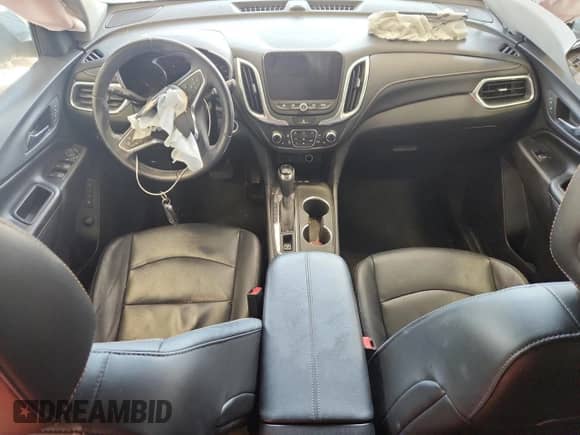 2018 Chevrolet Equinox Premier with VIN 3GNAXMEV3JS542562, listed as a Copart auction lot 80189265 with 133,584 mi miles and Salvage title. Bid and sale history available at DreamBid. Image 8.