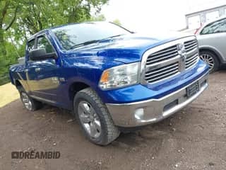 2014 Ram 1500 Big Horn z VIN 1C6RR7GT7ES378308, wystawiony jako IAAI lot #42346271 z przebiegiem 158 786 mil mil oraz . Historia ofert i sprzedaży dostępna na DreamBid. Obrazek 1.