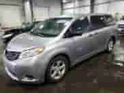 2012 Toyota Sienna with VIN 5TDZK3DC3CS240569, listed as a Copart auction lot 63664415 with 129,329 mi miles and Salvage title. Bid and sale history available at DreamBid. Image 1.