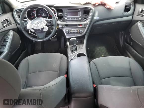 2015 Kia Optima LX with VIN KNAGM4A73F5644977, listed as a Copart auction lot 68017765 with 100,187 mi miles and Salvage title. Bid and sale history available at DreamBid. Image 8.