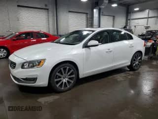 2016 Volvo S60 T5 Drive-E Premier with VIN LYV402FK8GB108711, listed as a Copart auction lot 64632485 with 67,463 mi miles and Salvage title. Bid and sale history available at DreamBid. Image 1.