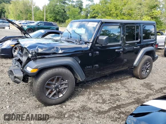 2025 Jeep Wrangler Sport S с VIN 1C4PJXDN6SW598914, выставлен на аукционе Copart как лот 70109965 с пробегом 3 675 миль миль и Чистый • Clean title. История ставок и продаж доступна на DreamBid. Изображение 1.