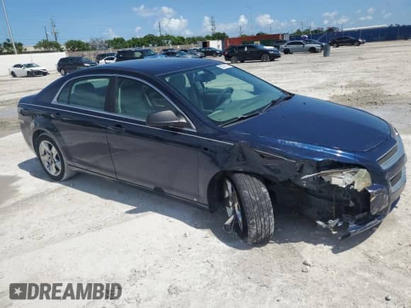2009 Chevrolet Malibu 1FL with VIN 1G1ZG57B99F106571, listed as a Copart auction lot 62357655 with 63,981 mi miles and Salvage title. Bid and sale history available at DreamBid. Image 4.