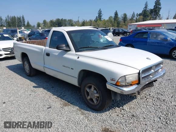 1998 Dodge Dakota SLT с VIN 1B7FL26Y5WS740750, выставлен на аукционе IAAI как лот 43108106 с пробегом 214 275 миль миль и . История ставок и продаж доступна на DreamBid. Изображение 1.