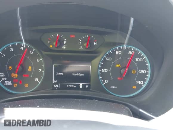 2020 Chevrolet Equinox LS with VIN 2GNAXSEV3L6265370, listed as a IAAI auction lot 42898866 with 57,159 mi miles and . Bid and sale history available at DreamBid. Image 7.