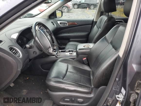 2014 Nissan Pathfinder SV with VIN 5N1AR2MM0EC689641, listed as a Copart auction lot 80127325 with 125,429 mi miles and Salvage title. Bid and sale history available at DreamBid. Image 7.