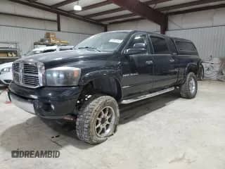 2006 Dodge 3500 Laramie with VIN 3D7LX39C06G220840, listed as a Copart auction lot 43014525 with 110,190 mi miles and Salvage title. Bid and sale history available at DreamBid. Image 1.