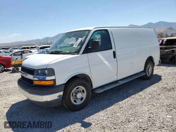 2018 Chevrolet Express Cargo с VIN 1GCWGAFG4J1906387, выставлен на аукционе Copart как лот 64312715 с пробегом 56 836 миль миль и Списание • Salvage title. История ставок и продаж доступна на DreamBid. Изображение 1.