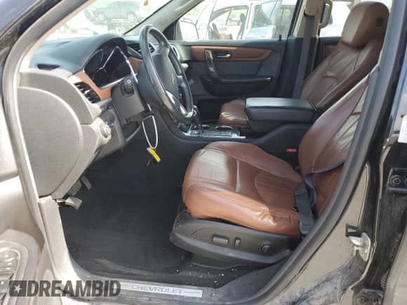 2015 Chevrolet Traverse LTZ с VIN 1GNKVJKD6FJ274054, выставлен на аукционе Copart как лот 61863295 с пробегом 158 788 миль миль и Списание • Salvage title. История ставок и продаж доступна на DreamBid. Изображение 7.