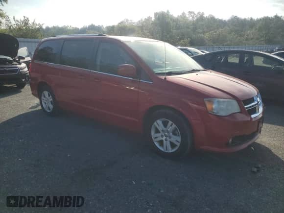 2012 Dodge Grand Caravan Crew with VIN 2C4RDGDG4CR404103, listed as a Copart auction lot 85336735 with 87,506 mi miles and Salvage title. Bid and sale history available at DreamBid. Image 4.