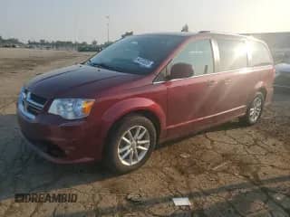 2018 Dodge Grand Caravan SXT with VIN 2C4RDGCGXJR278344, listed as a Copart auction lot 64723225 with 166,602 mi miles and Salvage title. Bid and sale history available at DreamBid. Image 1.