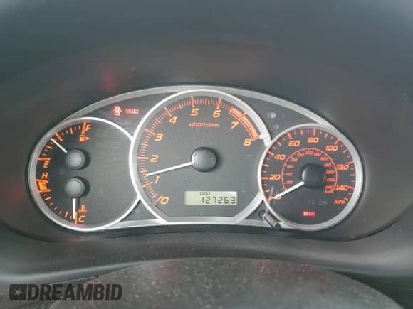 2012 Subaru WRX WRX with VIN JF1GV7E6XCG023762, listed as a Copart auction lot 56332545 with 127,263 mi miles and Salvage title. Bid and sale history available at DreamBid. Image 9.