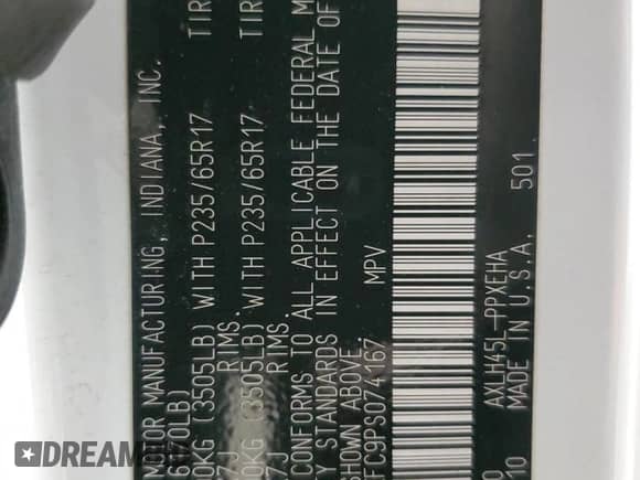 2023 Toyota Sienna LE с VIN 5TDKSKFC9PS074167, выставлен на аукционе Copart как лот 71406945 с пробегом 153 900 миль миль и Чистый • Clean title. История ставок и продаж доступна на DreamBid. Изображение 13.