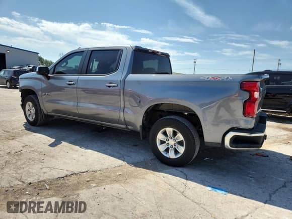 2021 Chevrolet Silverado 1500 LT with VIN 3GCUYDED4MG192974, listed as a Copart auction lot 65155515 with 79,940 mi miles and Salvage title. Bid and sale history available at DreamBid. Image 2.
