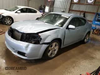 2013 Dodge Avenger SXT with VIN 1C3CDZCG1DN742743, listed as a Copart auction lot 87382345 with 85,315 mi miles and Salvage title. Bid and sale history available at DreamBid. Image 1.