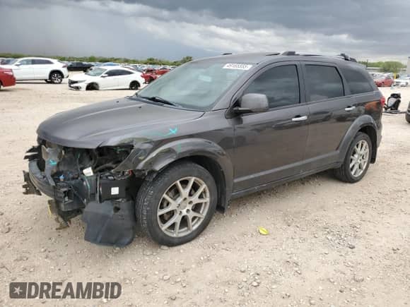 2017 Dodge Journey GT with VIN 3C4PDDFG8HT685314, listed as a Copart auction lot 49165555 with 115,395 mi miles and Salvage title. Bid and sale history available at DreamBid. Image 1.