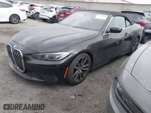 2023 BMW 4 Series 430i z VIN WBA23AT08PCM43813, wystawiony jako IAAI lot #42229052 z przebiegiem 40 273 mil mil oraz . Historia ofert i sprzedaży dostępna na DreamBid. Obrazek 2.