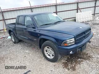 2003 Dodge Dakota Sport with VIN 1D7HL38X73S350060, listed as a IAAI auction lot 42637905 with 189,251 mi miles and . Bid and sale history available at DreamBid. Image 1.