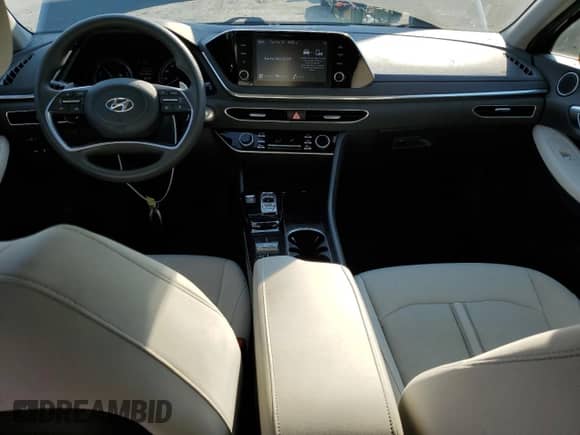 2020 Hyundai Sonata Blue с VIN KMHL24JJ9LA015953, выставлен на аукционе Copart как лот 46681105 с пробегом 99 582 миль миль и Списание • Salvage title. История ставок и продаж доступна на DreamBid. Изображение 8.