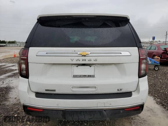 2023 Chevrolet Tahoe LT с VIN 1GNSKNKT3PR184810, выставлен на аукционе Copart как лот 58944924 с пробегом 27 958 миль миль и Списание • Salvage title. История ставок и продаж доступна на DreamBid. Изображение 6.