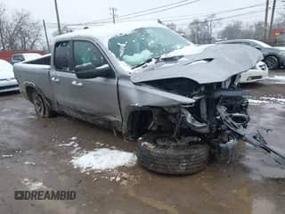 2019 Ram 1500 Rebel with VIN 1C6RRFEG1KN822602, listed as a IAAI auction lot 41156572 with 74,016 mi miles and . Bid and sale history available at DreamBid. Image 1.