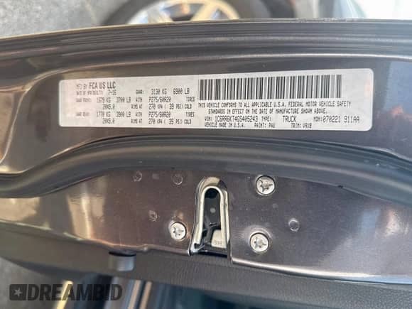 2016 Ram 1500 Express with VIN 1C6RR6KT4GS405243, listed as a Copart auction lot 80193035 with 145,493 mi miles and Clean title. Bid and sale history available at DreamBid. Image 10.