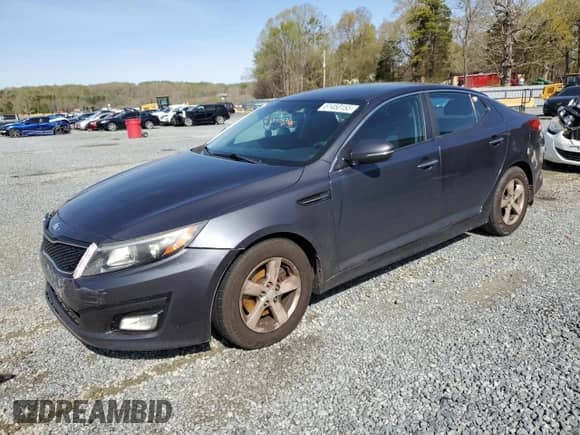 2015 Kia Optima LX с VIN KNAGM4A73F5649886, выставлен на аукционе Copart как лот 51450155 с пробегом 146 006 миль миль и Списание • Salvage title. История ставок и продаж доступна на DreamBid. Изображение 1.