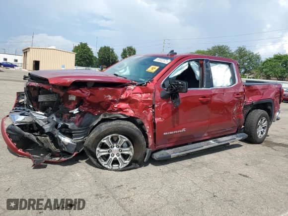 2021 GMC Sierra 1500 SLE с VIN 3GTU9BEDXMG352261, выставлен на аукционе Copart как лот 68502525 с пробегом Не указан миль и Списание • Salvage title. История ставок и продаж доступна на DreamBid. Изображение 1.
