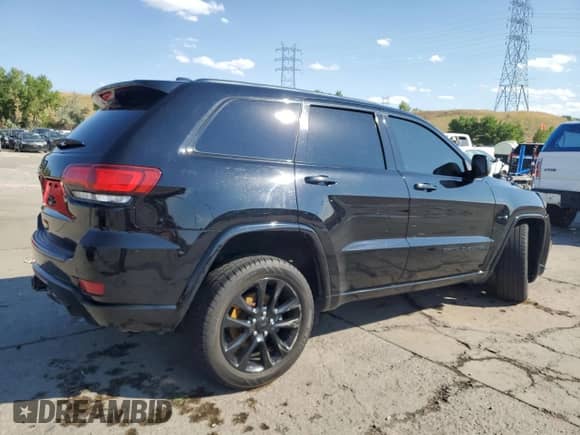 2018 Jeep Grand Cherokee Laredo E with VIN 1C4RJFAG0JC152783, listed as a Copart auction lot 68531485 with 92,010 mi miles and Salvage title. Bid and sale history available at DreamBid. Image 3.