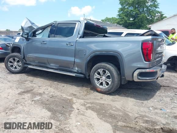 2022 GMC Sierra 1500 SLE with VIN 3GTP8BEK7NG121544, listed as a IAAI auction lot 42320833 with Not provided miles and . Bid and sale history available at DreamBid. Image 3.