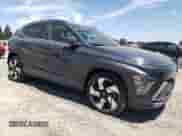 2024 Hyundai Kona Limited with VIN KM8HE3A34RU124241, listed as a Copart auction lot 65553425 with 18,630 mi miles and Salvage title. Bid and sale history available at DreamBid. Image 4.