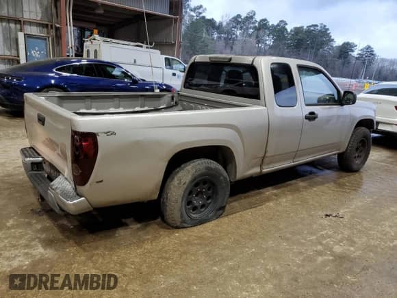 2005 Chevrolet Colorado LS Z85 with VIN 1GCCS196058280581, listed as a Copart auction lot 47597535 with 192,871 mi miles and Salvage title. Bid and sale history available at DreamBid. Image 3.