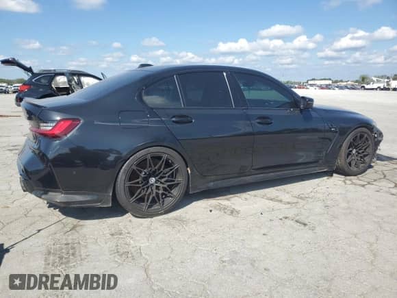 2023 BMW M3 с VIN WBS53AY08PFN61263, выставлен на аукционе Copart как лот 80928965 с пробегом 35 246 миль миль и Списание • Salvage title. История ставок и продаж доступна на DreamBid. Изображение 3.