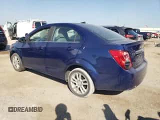 2014 Chevrolet Sonic LT with VIN 1G1JC5SH4E4125698, listed as a Copart auction lot 89809915 with 90,374 mi miles and Clean title. Bid and sale history available at DreamBid. Image 2.