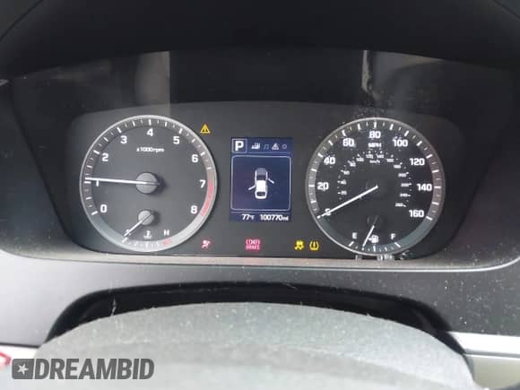 2016 Hyundai Sonata SE z VIN 5NPE24AFXGH335533, wystawiony jako IAAI lot #43360822 z przebiegiem 100 770 mil mil oraz . Historia ofert i sprzedaży dostępna na DreamBid. Obrazek 7.