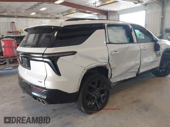2024 Chevrolet Traverse FWD RS с VIN 1GNERLKS9RJ221266, выставлен на аукционе IAAI как лот 42822582 с пробегом 13 329 миль миль и . История ставок и продаж доступна на DreamBid. Изображение 4.