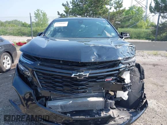 2024 Chevrolet Equinox RS z VIN 3GNAXWEG5RL272639, wystawiony jako IAAI lot #42446085 z przebiegiem 14 592 mil mil oraz . Historia ofert i sprzedaży dostępna na DreamBid. Obrazek 12.
