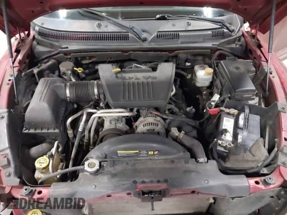 2008 Dodge Dakota Laramie with VIN 1D7HW58N98S634217, listed as a IAAI auction lot 41739357 with 263,329 mi miles and . Bid and sale history available at DreamBid. Image 10.