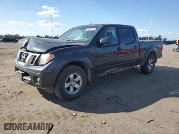 2012 Nissan Frontier SV with VIN 1N6AD0FV3CC469966, listed as a Copart auction lot 80505705 with 122,311 mi miles and Salvage title. Bid and sale history available at DreamBid. Image 1.