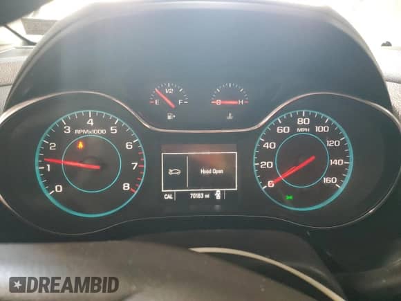 2018 Chevrolet Cruze LS with VIN 1G1BB5SM8J7197016, listed as a Copart auction lot 70255035 with 70,163 mi miles and Salvage title. Bid and sale history available at DreamBid. Image 9.