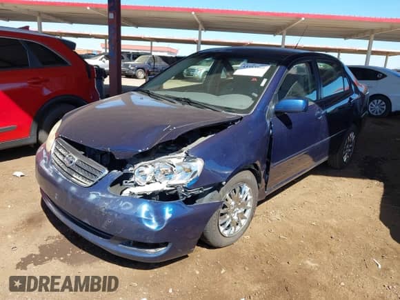 2008 Toyota Corolla CE with VIN 2T1BR32EX8C907929, listed as a IAAI auction lot 43353860 with 163,426 mi miles and . Bid and sale history available at DreamBid. Image 2.