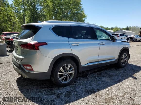 2019 Hyundai Santa Fe SEL with VIN 5NMS3CAD1KH038388, listed as a Copart auction lot 68844995 with 199,755 mi miles and Salvage title. Bid and sale history available at DreamBid. Image 3.